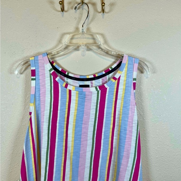 GAP Multicolor Striped Teired Sleeveless Dress.  Size XXL - Picture 2 of 5
